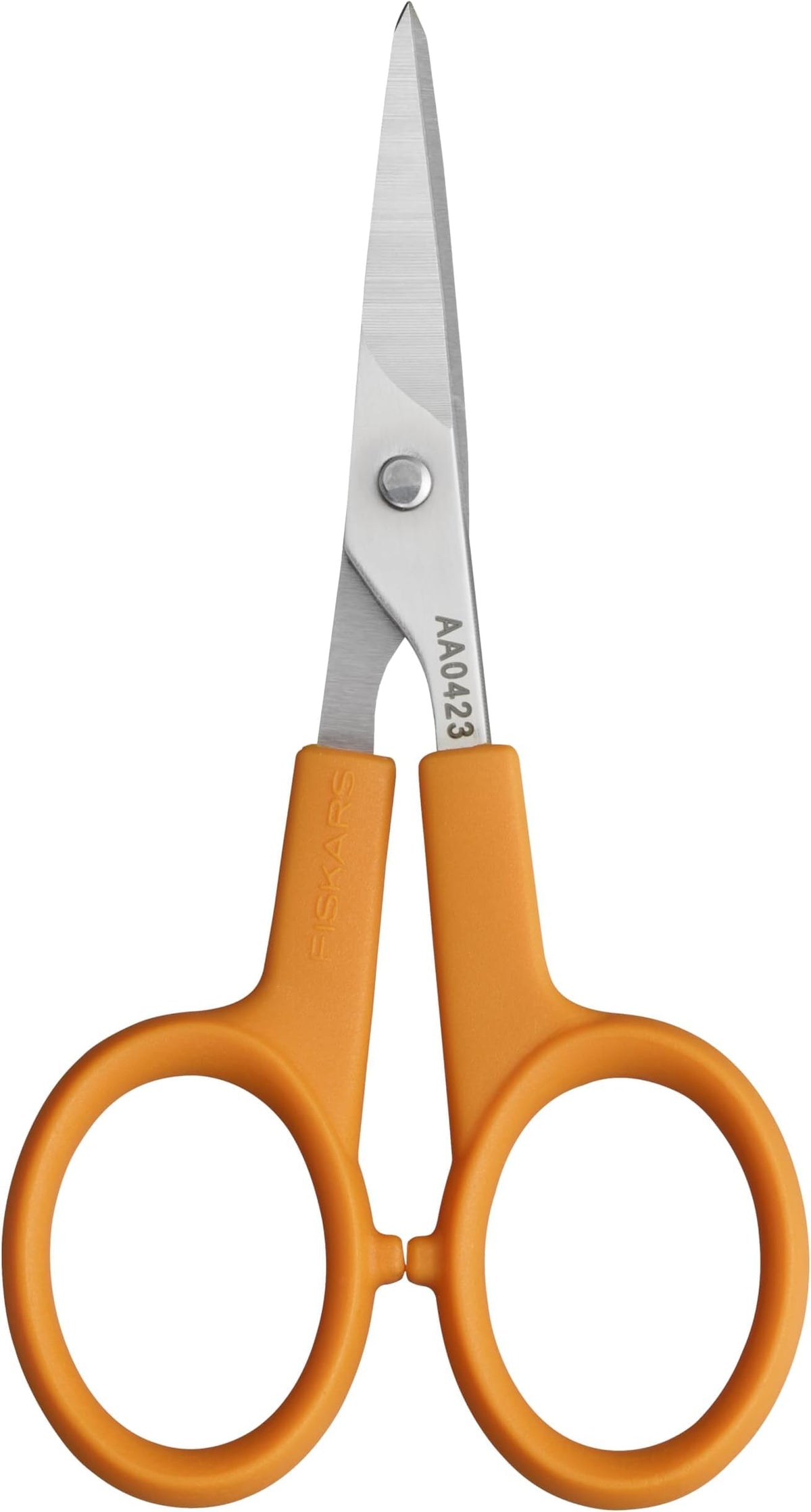 Fiskars 5" Orange-Handled Micro-Tip Fabric Scissors, No. 5