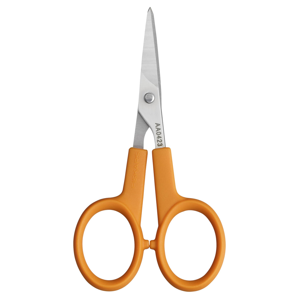 Fiskars 5" Orange-Handled Micro-Tip Fabric Scissors, No. 5