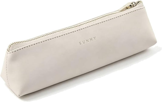 Doraking PU Leather Cosmetic Makeup Bag Pen Stationery Case