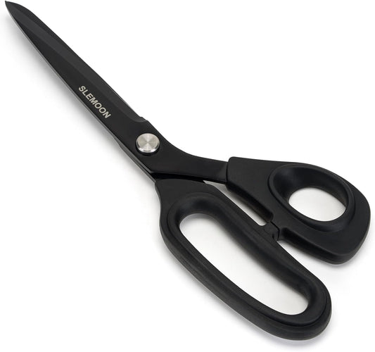 10" Scissors All Purpose, Heavy Duty Big Scissors for Office,Black