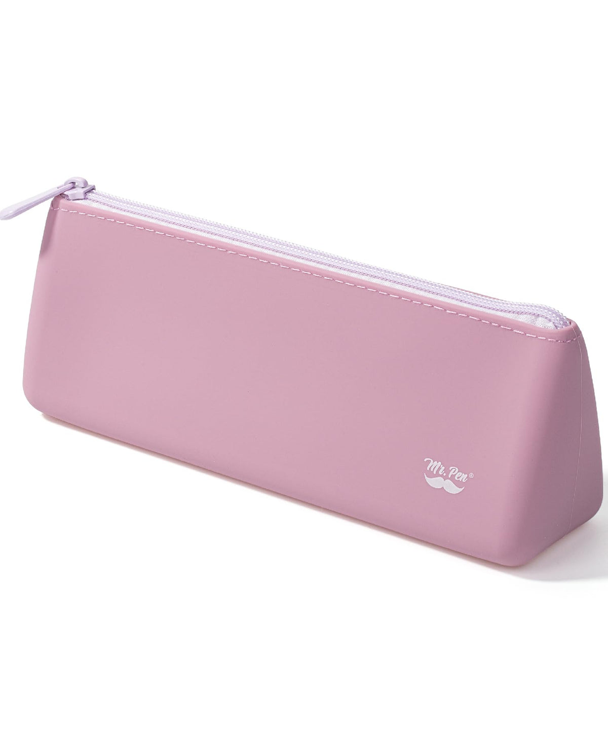Mr. Pen- Silicone Pencil Case Pouch, Dusty Pink