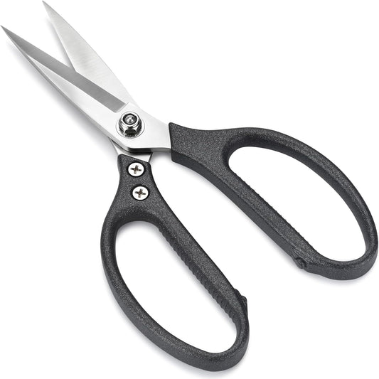 8.5" Scissors All Purpose, Sharp Fabric Scissors Sewing Fabric Cutting, Stainless Heavy Duty Craft Scissors for Office Artists Household Cutting Dressmakers DIY Craft Cbfoeyk